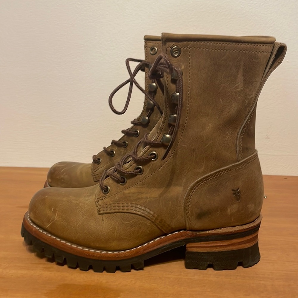 Frye Logger Boots 8g